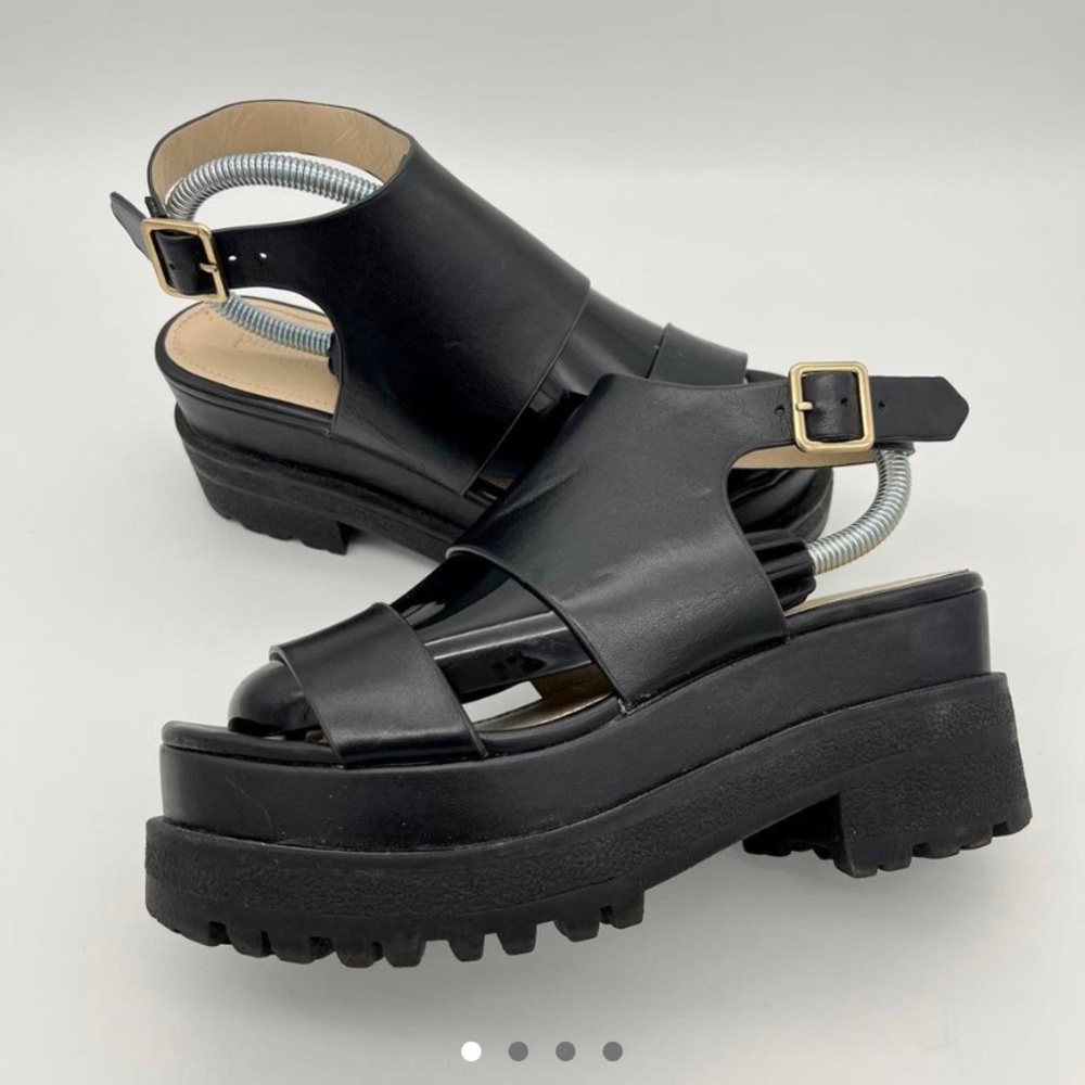 Vintage Chunky Platform Sandals